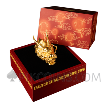 Dragon Head 5$ 3oz Samoa 2024