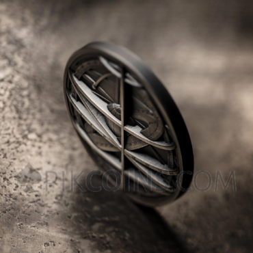 Armillary Sphere - Historic Instruments 10$ 2oz Cook Islands 2024