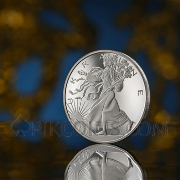 Liberty of Ukraine - 1000 Satoshi 1oz United Crypto States 2024