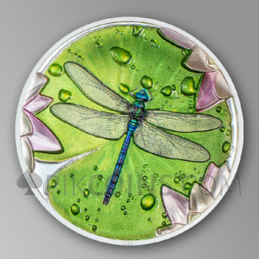 Dragonfly – Lily Pad 5$ 1oz Palau 2024