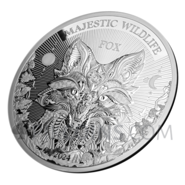 Fox - Majestic Wildlife 25$ 1kg Samoa 2024