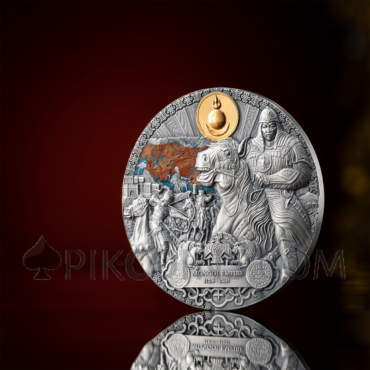 Mongol Empire - The Legacy of the Greatest Empires 2000 Francs CFA 2oz Republic of Cameroon 2024