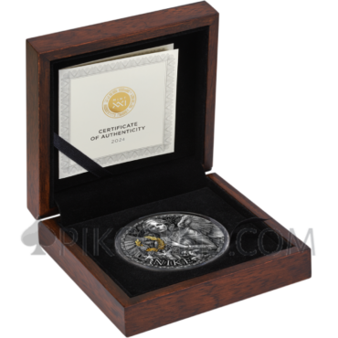 Nike - The Great Greek Mythology 2000 Francs CFA 2oz Republic of Cameroon 2024