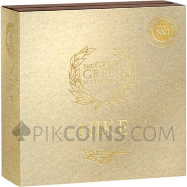 Nike - The Great Greek Mythology 2000 Francs CFA 2oz Republic of Cameroon 2024