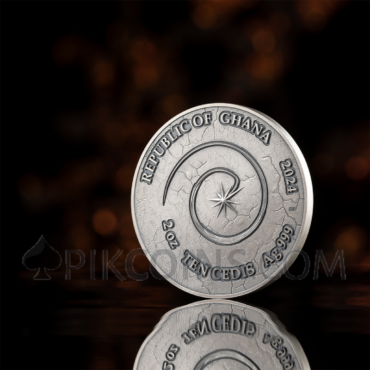 Salamander - Chronicles of Fire 10 Cedis 2oz Republic of Ghana 2024