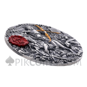 White Horse - Seven Seals of the Apocalypse 7$ 3oz Niue 2023