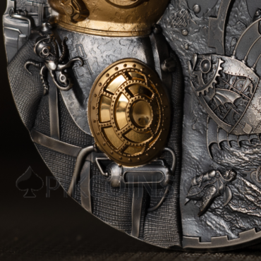 Steampunk – Nautilus 100$ 1kg Cook Islands 2024