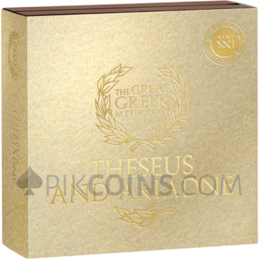 Theseus & Ariadne - The Great Greek Mythology 2000 Francs CFA 2oz Republic of Cameroon 2024