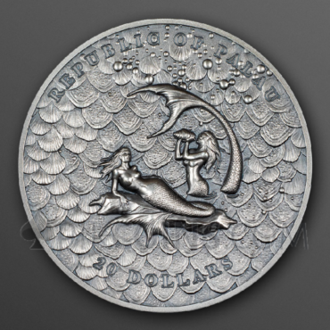 Mermaids - Underwater Fantasy 20$ 3oz Palau 2024