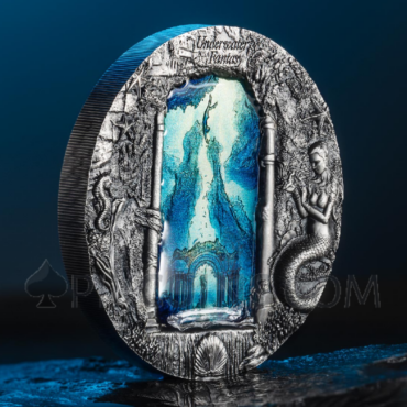 Mermaids - Underwater Fantasy 20$ 3oz Palau 2024