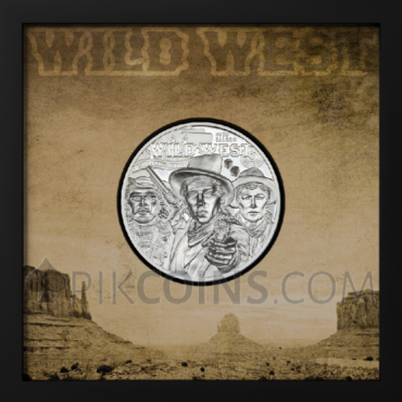 Wild West - Legends 5$ 1oz Cook Islands 2024