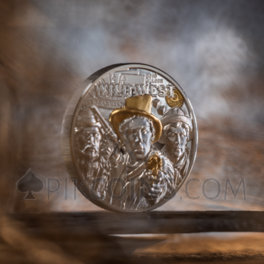 Wild West - Legends 20$ 3oz Cook Islands 2024