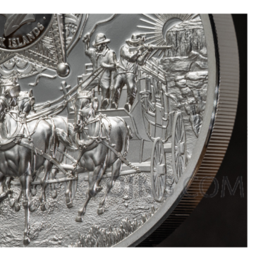 Wild West - Legends 20$ 3oz Cook Islands 2024