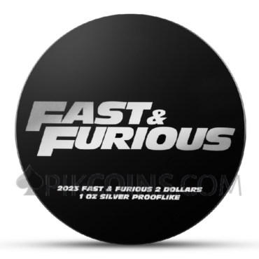 Fast & Furious 2$ 1oz Niue 2023