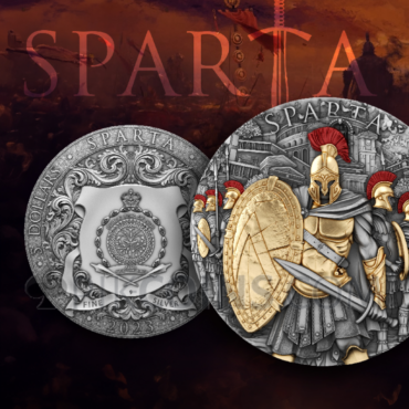 Sparta 5$ 2oz Niue 2023