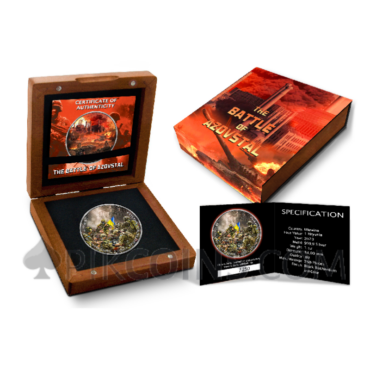 The Battle of Azovstal - Russian Invasion of Ukraine 1 Hrywna 1oz Ukraina 2023