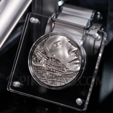 AI - Future with AI 2000 Francs 2oz Cameroon 2024 - Antique finish version