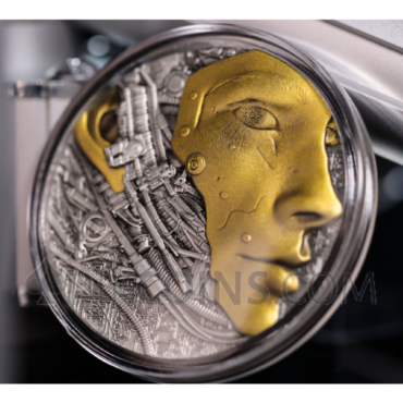 AI - Future with AI 2000 Francs 2oz Cameroon 2024 - Gold version
