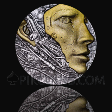 AI - Future with AI 2000 Francs 2oz Cameroon 2024 - Gold version