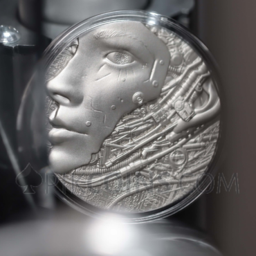 AI - Future with AI 2000 Francs 2oz Cameroon 2024 - Silver version