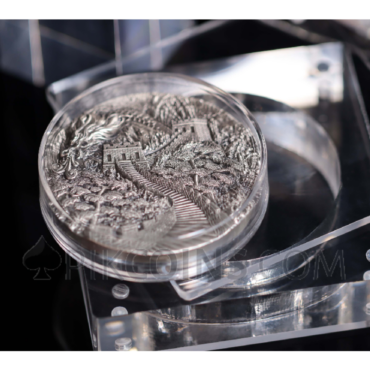Dragon Awakening & The Great Wall 10$ 5oz Niue 2024
