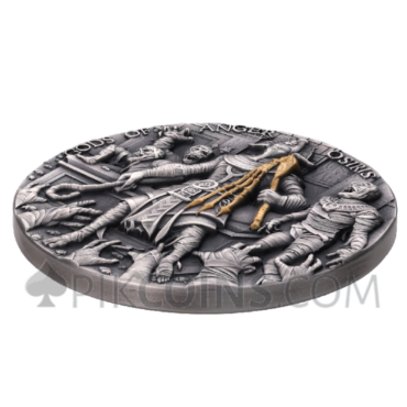 Osiris - Gods of Anger 5$ 2oz Niue 2023