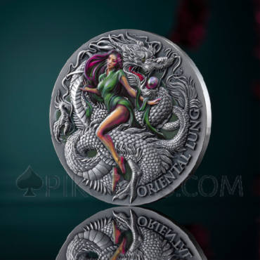 Oriental Lung 2000 francs CFA 2oz Republic of Cameroon 2024