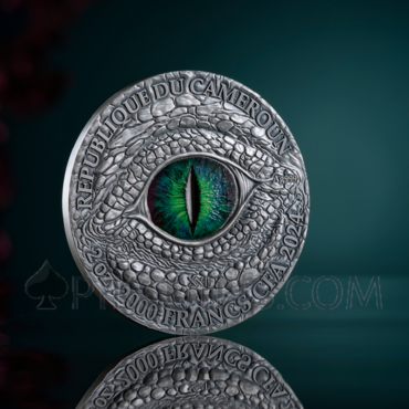 Oriental Lung 2000 francs CFA 2oz Republic of Cameroon 2024