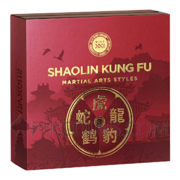 Shaolin Kung Fu - Martial Arts Style 10$ 5oz Niue 2024