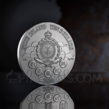 Shaolin Kung Fu - Martial Arts Style 10$ 5oz Niue 2024