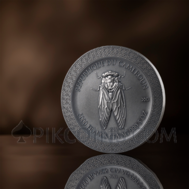 The Oreads - Celestial Beauty 5000 francs CFA 5oz Republic of Cameroon 2023