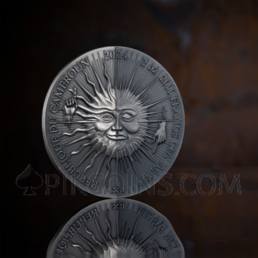 Werewolf 2000 Francs CFA 2oz Republic of Cameroon 2024