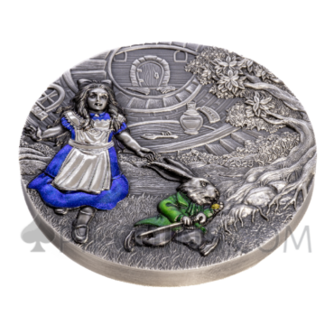 Alice In Wonderland – Fairy Tales 20$ 3oz Cook Islands 2023