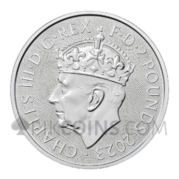 Diana Elegance in Art 2£ 1oz United Kingdom 2023