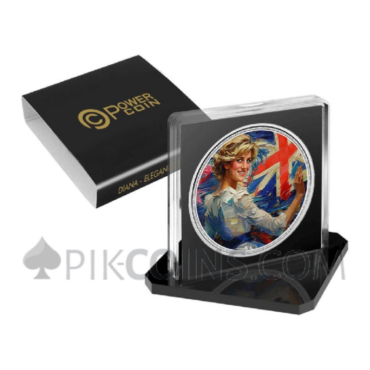 Diana Elegance in Art 2£ 1oz United Kingdom 2023