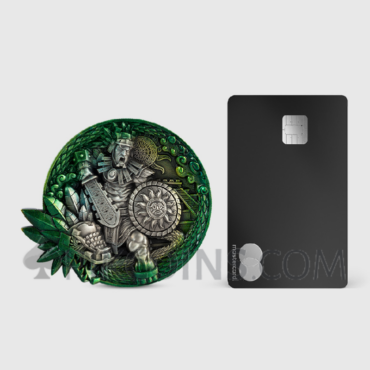 Quetzalcoatl 50000 Francs CFA 10oz Republique du Tchad 2024