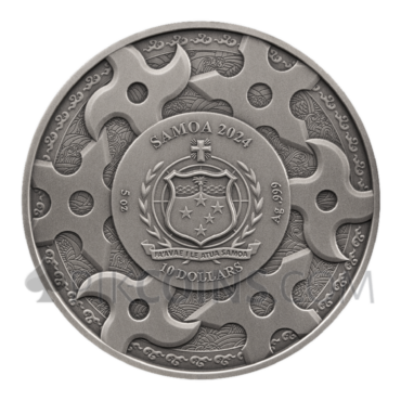 Samurai 10$ 5oz Samoa 2024