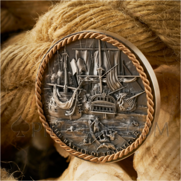 Battle Of Trafalgar - Sea Battles 5$ 2oz Niue 2023