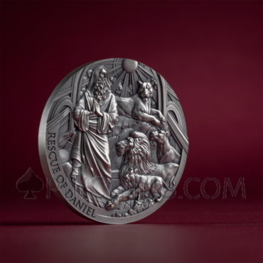 Rescue Of Daniel - Bible Stories 2000 Francs CFA 2oz Republic of Cameroon 2024