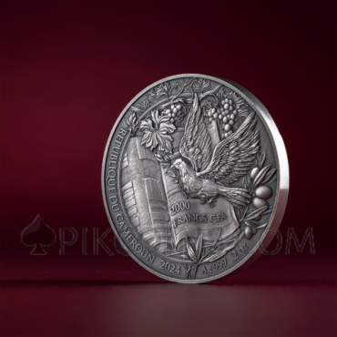 Rescue Of Daniel - Bible Stories 2000 Francs CFA 2oz Republic of Cameroon 2024