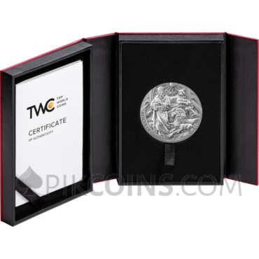 Rescue Of Daniel - Bible Stories 2000 Francs CFA 2oz Republic of Cameroon 2024