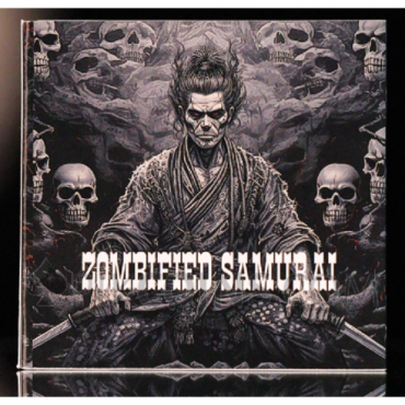 Zombified Samurai - Glow in the Dark 2000 Francs CFA 2oz Republic of Cameroon 2024