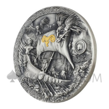 Argo Ship - Argonauts 5$ 2oz Niue 2023