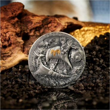 Argo Ship - Argonauts 5$ 2oz Niue 2023