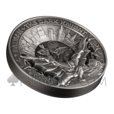 Batman Dark Knight 10$ 10oz Barbados 2024
