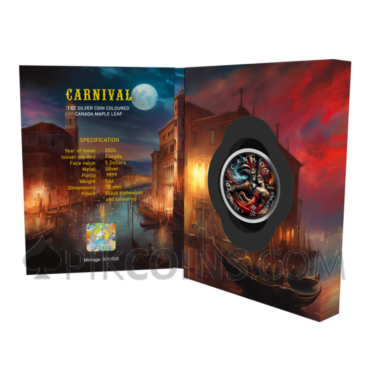 Carnival 5$ 1oz Canada 2024
