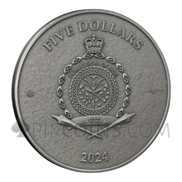 COR - Essentia 5$ 3oz Niue 2024
