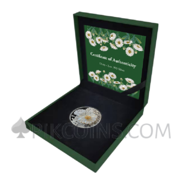 Daisy Flower 5$ 2oz Solomon Islands 2024