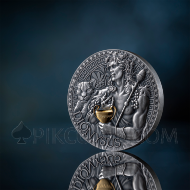 Dionysus - Great Greek Mythology 1000 Francs CFA 1oz Cameroon 2024