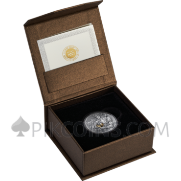 Dionysus - Great Greek Mythology 1000 Francs CFA 1oz Cameroon 2024